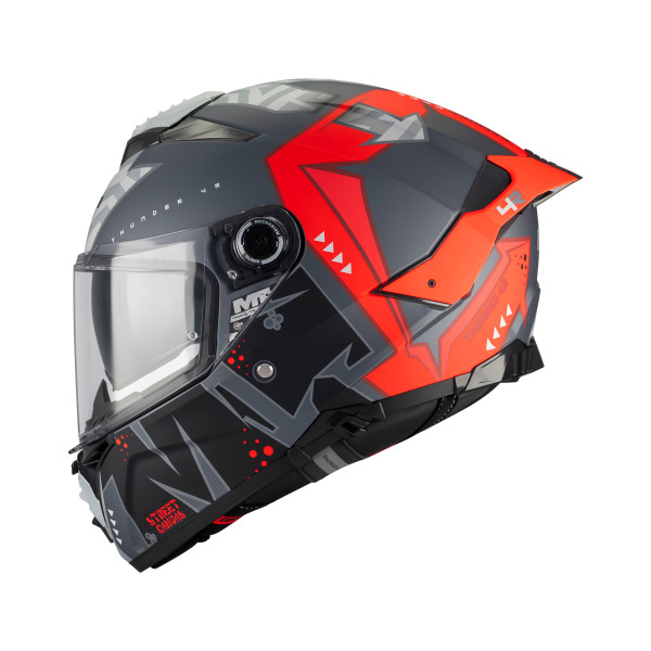 MT Mt thunder 4 r canvas c5 matt black red